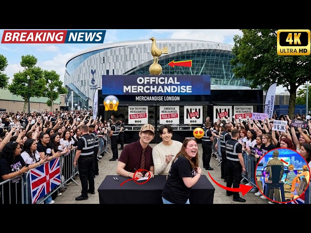 🔥1 Minute Ago! Kim Taehyung & Jungkook Merch Sold Out Instantly—BTS Breaks Historic London Record!