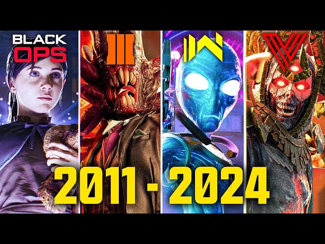 Beating The Easter Egg In EVERY CoD Zombies Game