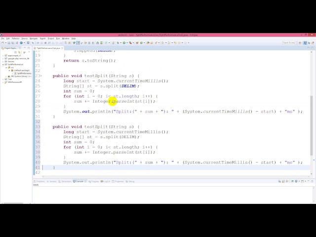 Find out the best way to split a string in Java