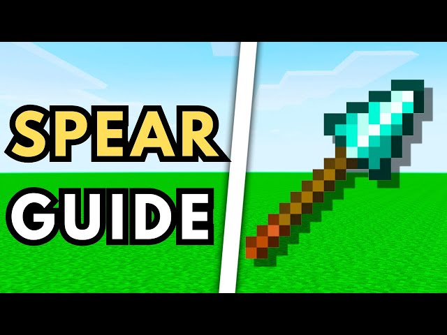How to Use Spear in Minecraft Bedrock