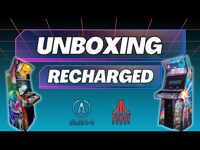 Classic Arcade Revival! Unboxing New Alan-1 and Atari Machines
