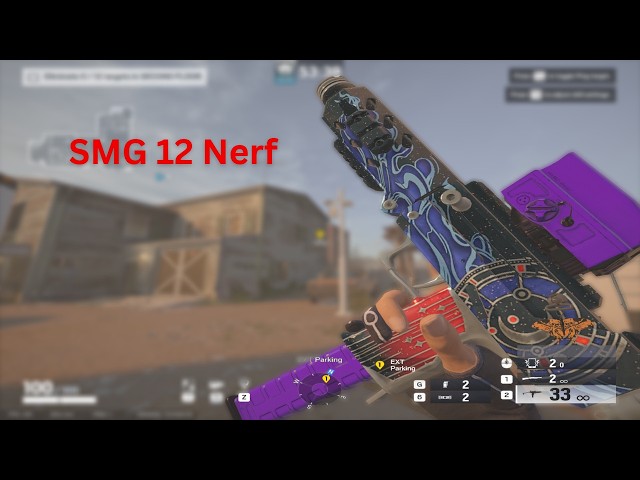 SMG 12 IS GETTING A MASSIVE NERF...
