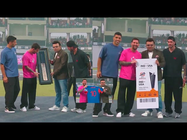 Lionel Messi at Arun Jaitley Stadium New Delhi | T20 World Cup | G.O.A.T India Tour