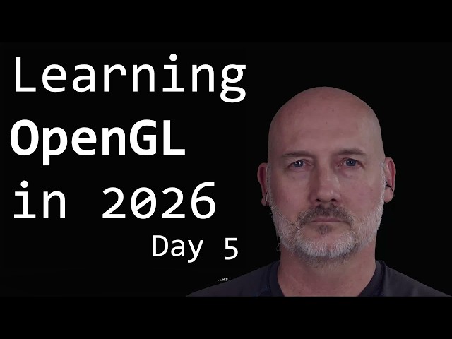 Learning OpenGL  (C++) in  2026 -- Day 5 : Coordinates