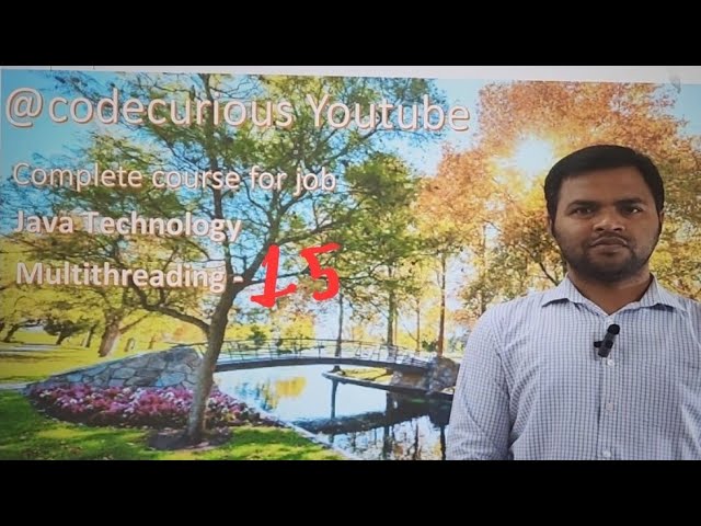 40 core java | multithreading part-15 | Thread Group | complete course for job