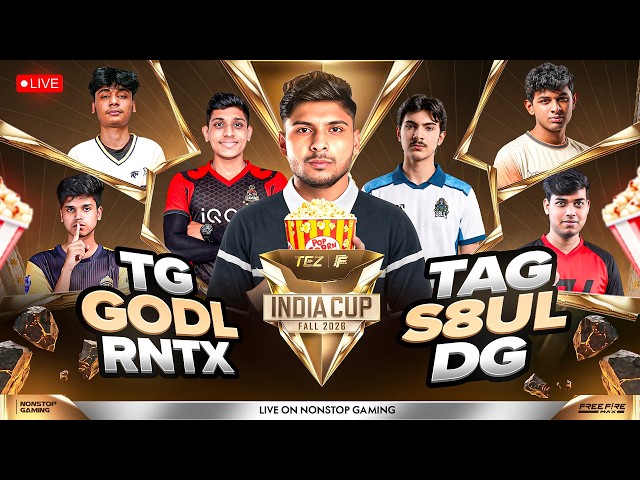 FFMIC 2026 FALL KNOCKOUT STAGE DAY-3 WATCH PARTY 🥶 || TG vs TAG vs S8UL vs GODL  RNTX #nonstopgaming