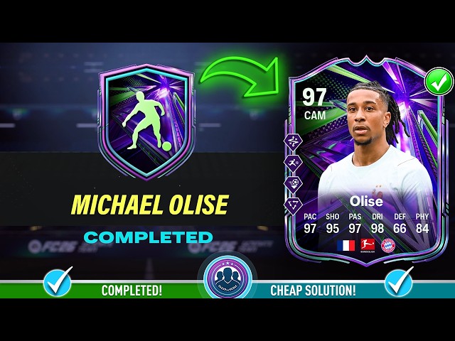 97 Summer Stars Michael Olise SBC Solution - Cheap Solution & Tips - FC 26