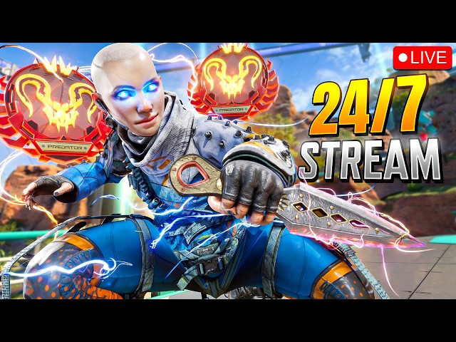 🔴LIVE 24/7 NON-STOP RANKED🔴 Season 29 Predator Ranked Grind In Apex Legends