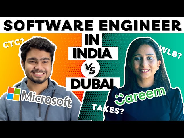 Software Engineer in INDIA vs Dubai! | Ft: @sudocode | Salary | Work life | Expenses