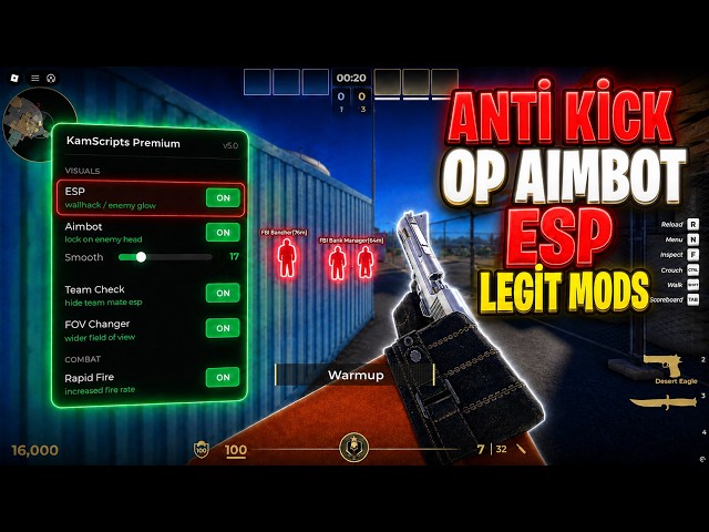 BloxStrike Script Pastebin | Aimbot, ESP, Anti Kick, Legit Mode, Rage Mode, FREE No Key!