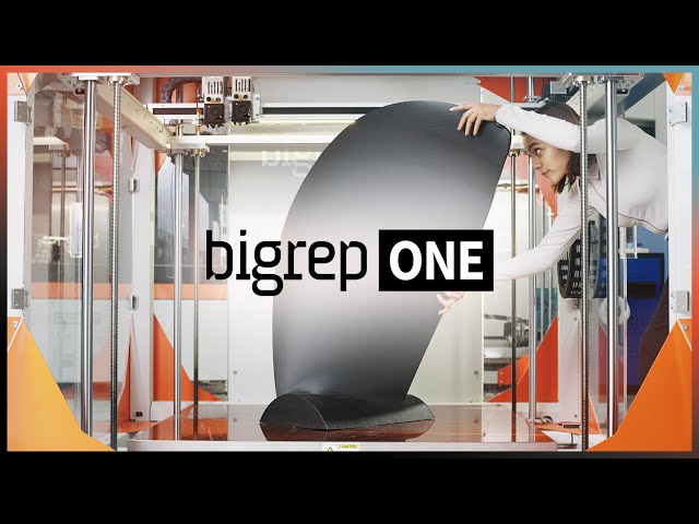 BigRep ONE: Industrial Large-Format 3D Printer for Prototypes, Molds, Tooling, and End Use Parts