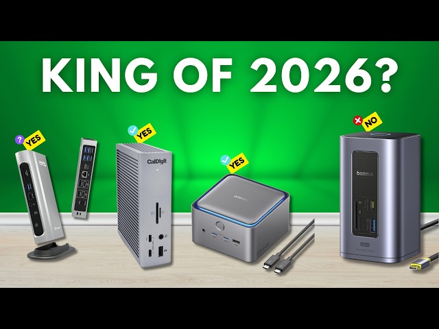 Best Laptop Docking Stations 2026 [watch before you buy]