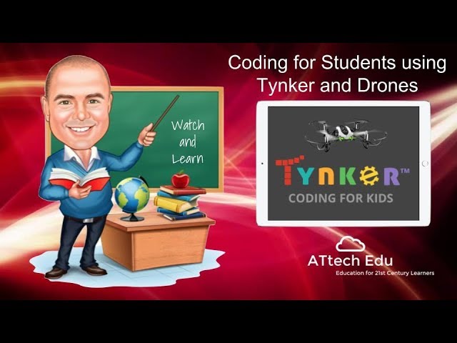 Coding with students - Using Tynker and coding with Drones - Parrot Mambo FPV - Coding Minidrones
