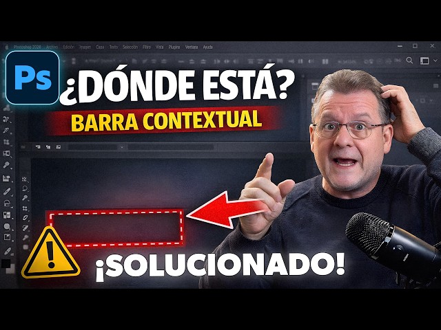 😱 Has Photoshop’s CONTEXTUAL TASK BAR DISAPPEARED? ULTIMATE FIX 🔥