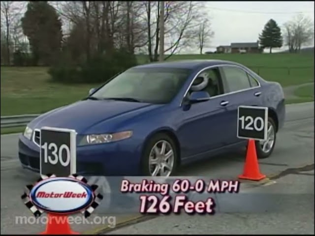 Motorweek 2004 Acura TSX Road Test