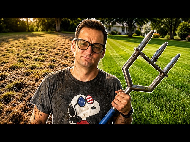 I Tried to Aerate My Lawn by Hand. It Was a Mistake