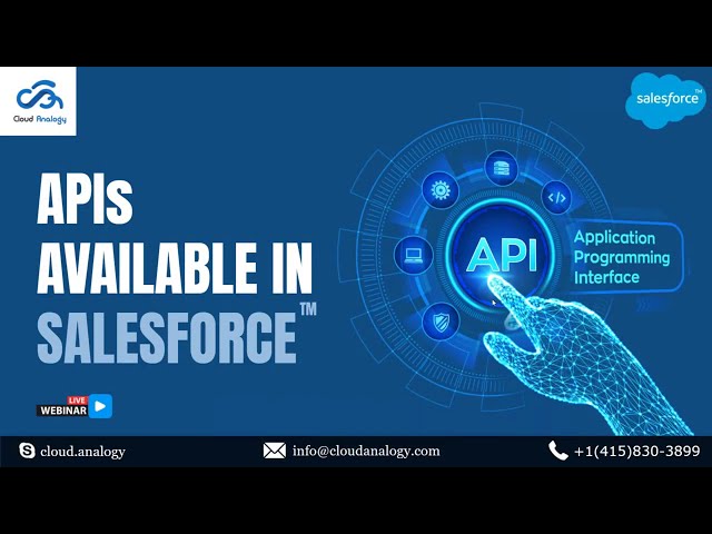 What Are The Different Types Of APIs Available In Salesforce ? | Webinar
