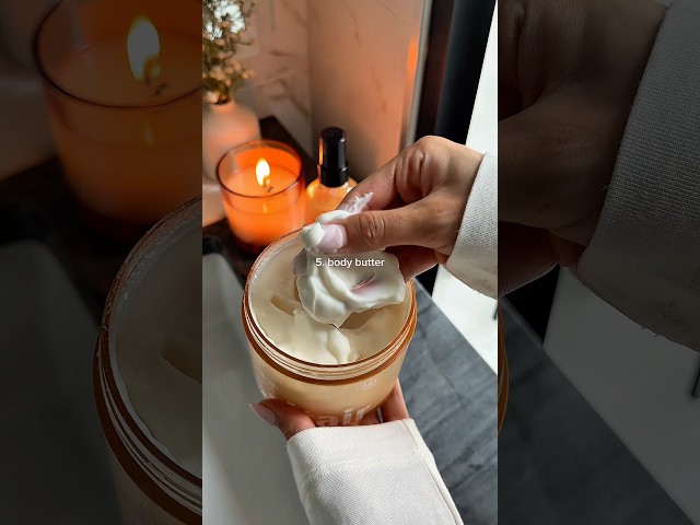 my 7-step body care routine for glowy skin 🧁🫧 @loccitaneenprovence ✨ #loccitanepartner