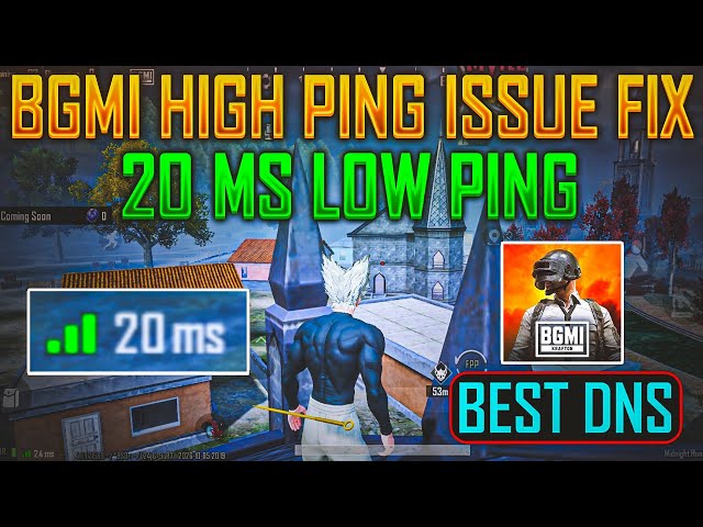 🔥BEST DNS GET 20 MS LOW PING | High Ping Problem Fix | Network Issue Fix 2026 | 20 MS Lag Issue