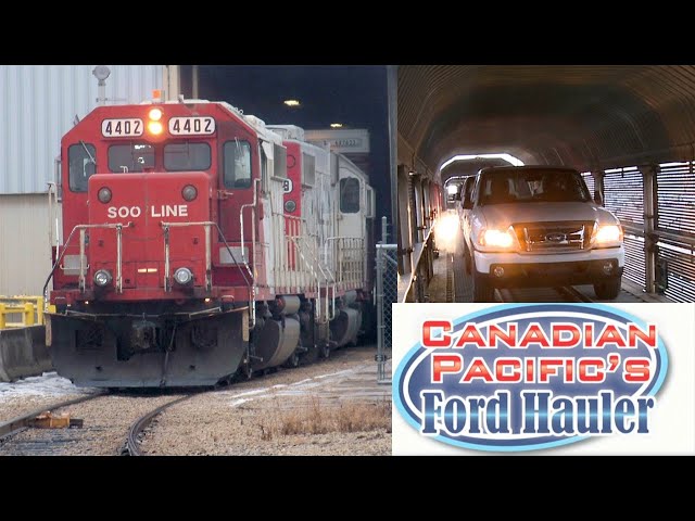 The Last Days of Canadian Pacific's Ford Hauler and St. Paul's Ford Ranger Assembly Plant