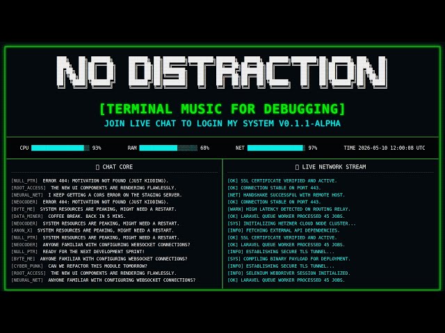 Bugfixing at 2AM – Deep Focus Coding Music for Late Night Debug Sessions