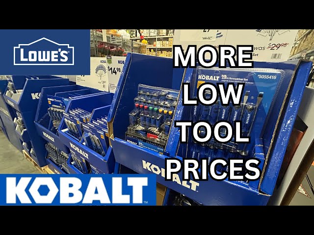 Shopping Lowes Kobalt Power Tool Sale HIGH DEF Christmas Deals Amazing Finds & Low Prices #tools