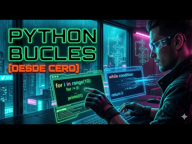 🐍 Python Bucles: FOR y WHILE Explicados [Desde Cero]