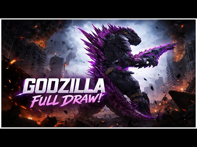 CODM Godzilla Draw Opening🔥 Legendary HVK-30 Unlocked (Godzilla Collab) | CODM PLR