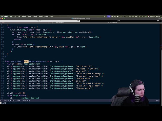 Golang and AI day 400 - Claude Code Beta vs. Copilot  (No Vim… Send Help!)  | !pedro