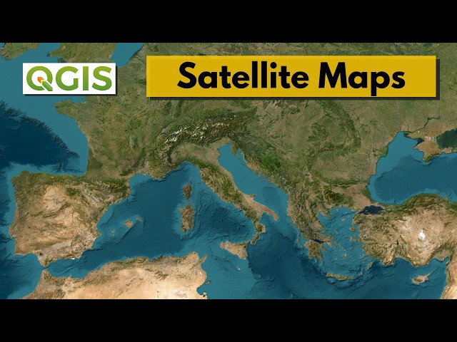 How to Get Satellite Maps from QGIS [Tutorial]