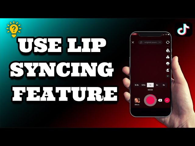 How To Use TikTok's Lip Syncing Feature | Social Tech Insider
