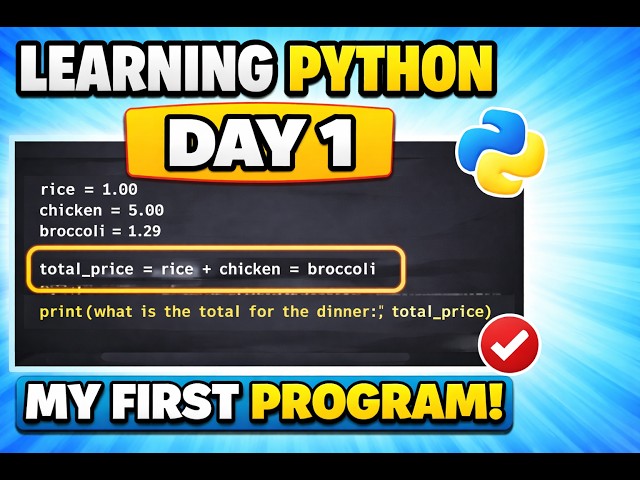 I Just Started Coding… Here’s My First Program