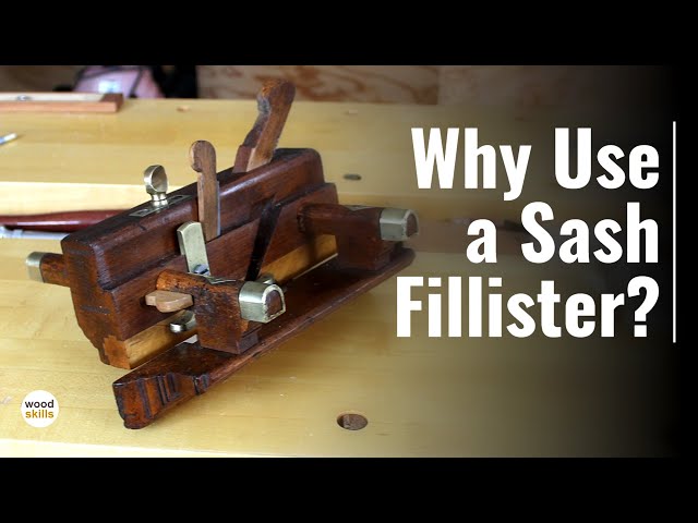 Sash Fillister vs Plow Plane | Understanding This Specialized Hand Plane