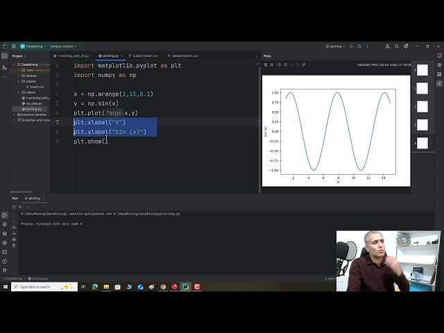 0003 plotting1 Basic command in matplotlib