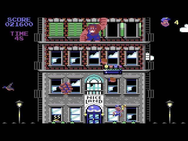 Fix-it Felix Jr Longplay (C64) [QHD]