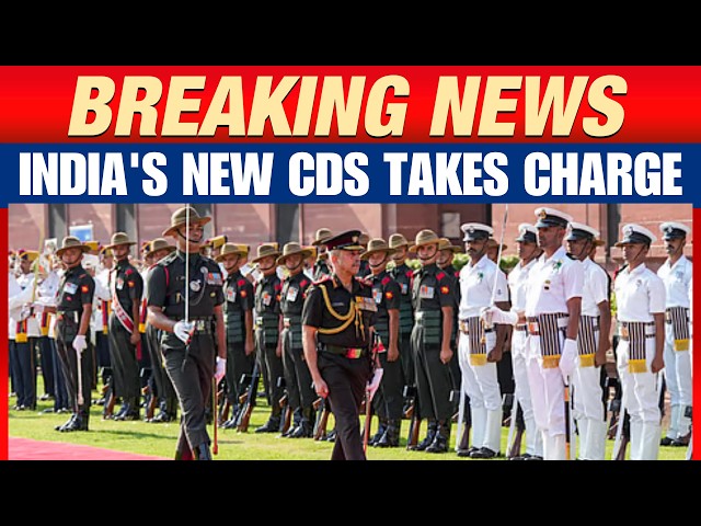 General NS Raja Subramani Takes Charge As New Chief Of Defence Staff | News9