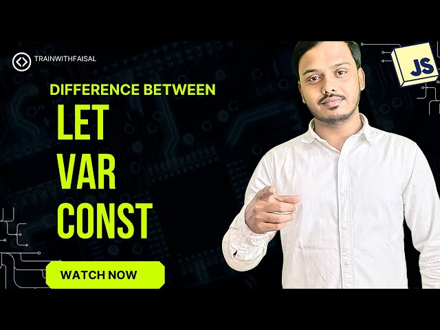 let vs var vs const in JavaScript | Real Difference Explained 🔥