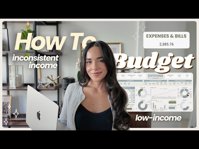 HOW TO BUDGET 💸 even for variable and lower incomes