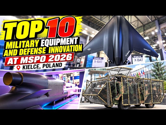 Top 10 Military Technologies and Defense Innovations at MSPO 2026 Poland