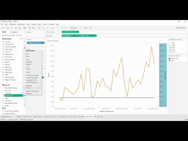 Tableau Tutorial - How FIRST, LAST, and INDEX functions work