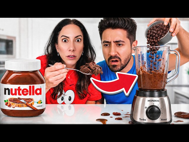 Fizemos a NUTELA CASEIRA (Testando Receitas da Internet)