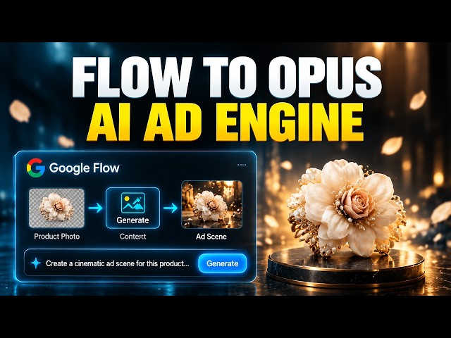 The AI Ad Workflow You Need to Try - Google Flow, Gemini 3.8 TTS,  Claude Code