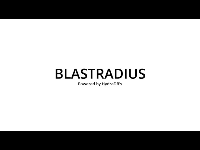 BlastRadius — Visualizing npm Supply Chain Blast Radius with HydraDB Graph Traversal
