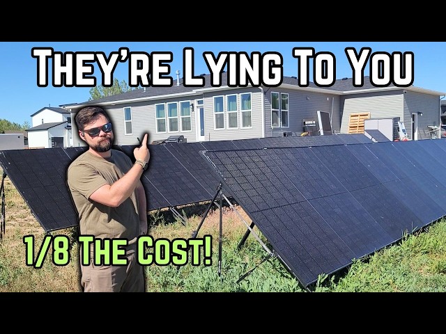 I Took My House 100% Off Grid For SUPER Cheap [Breakdown]