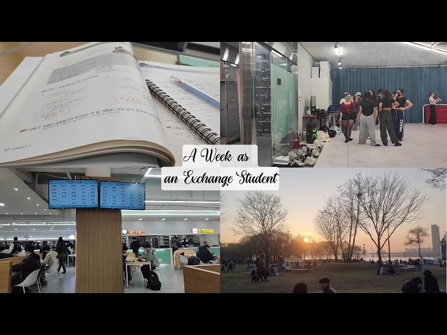 My Korea Diaries Ep. 3 | A Week as an Exchange Student: Classes, Dance & Everyday Life 🇰🇷