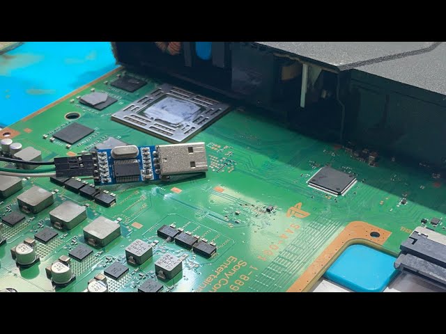 PS4 diagnosis via UART