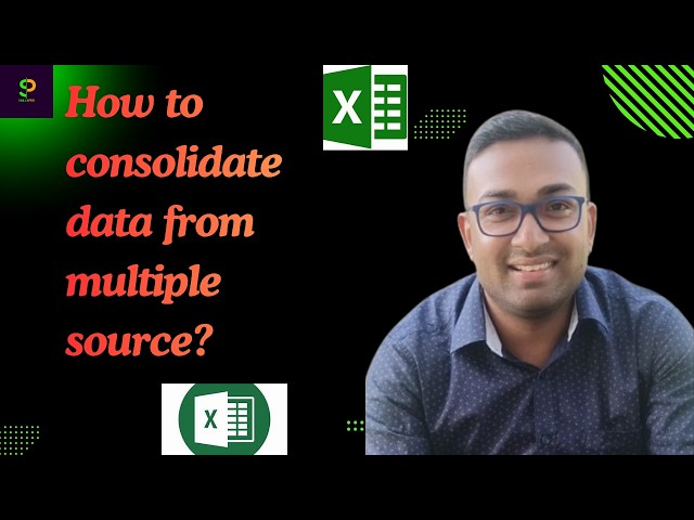 How to Consolidate Data from Multiple Sources in a Pivot Table? | #Excel #PivotTable #DataAnalysis