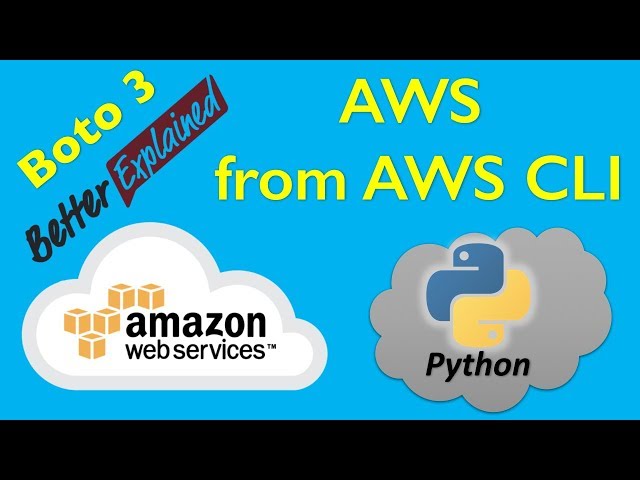 16 AWS Python Tutorial- Control AWS Services From Terminal using AWS CLI