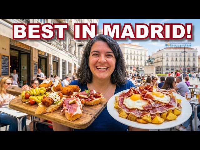 Top 10 Spanish Foods You Must Try In MADRID!