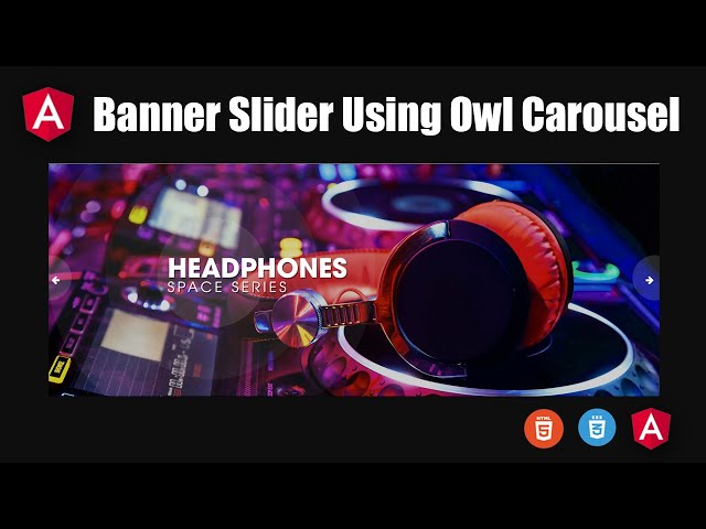 Banner Slider Using Owl Carousel In Angular || How To Use Owl Carousel In Angular || Owl Carousel